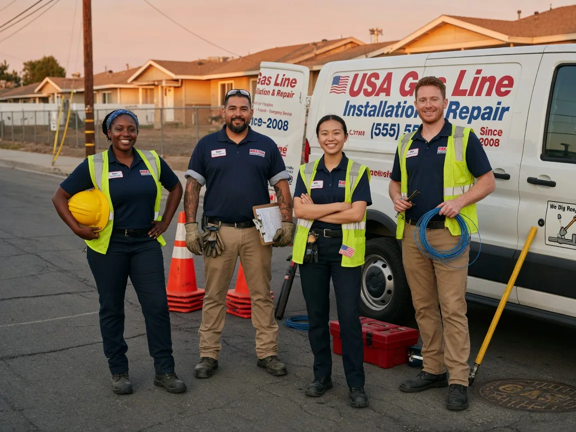 Gas Line Installation company in Vance, AL